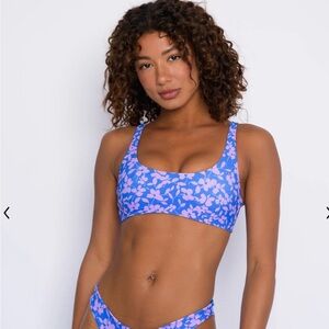 Skatie Mya Top, Anini print, Size L